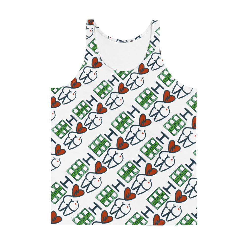 The “I heart” All-Over Print Men's Tank Top - VIICES