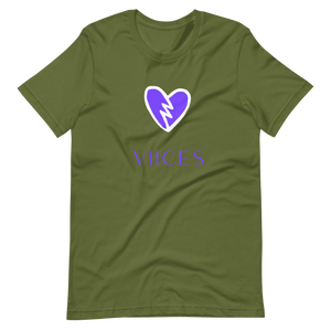 The “‘PBH (Purple Broken Heart)” Short-Sleeve Unisex T-Shirt