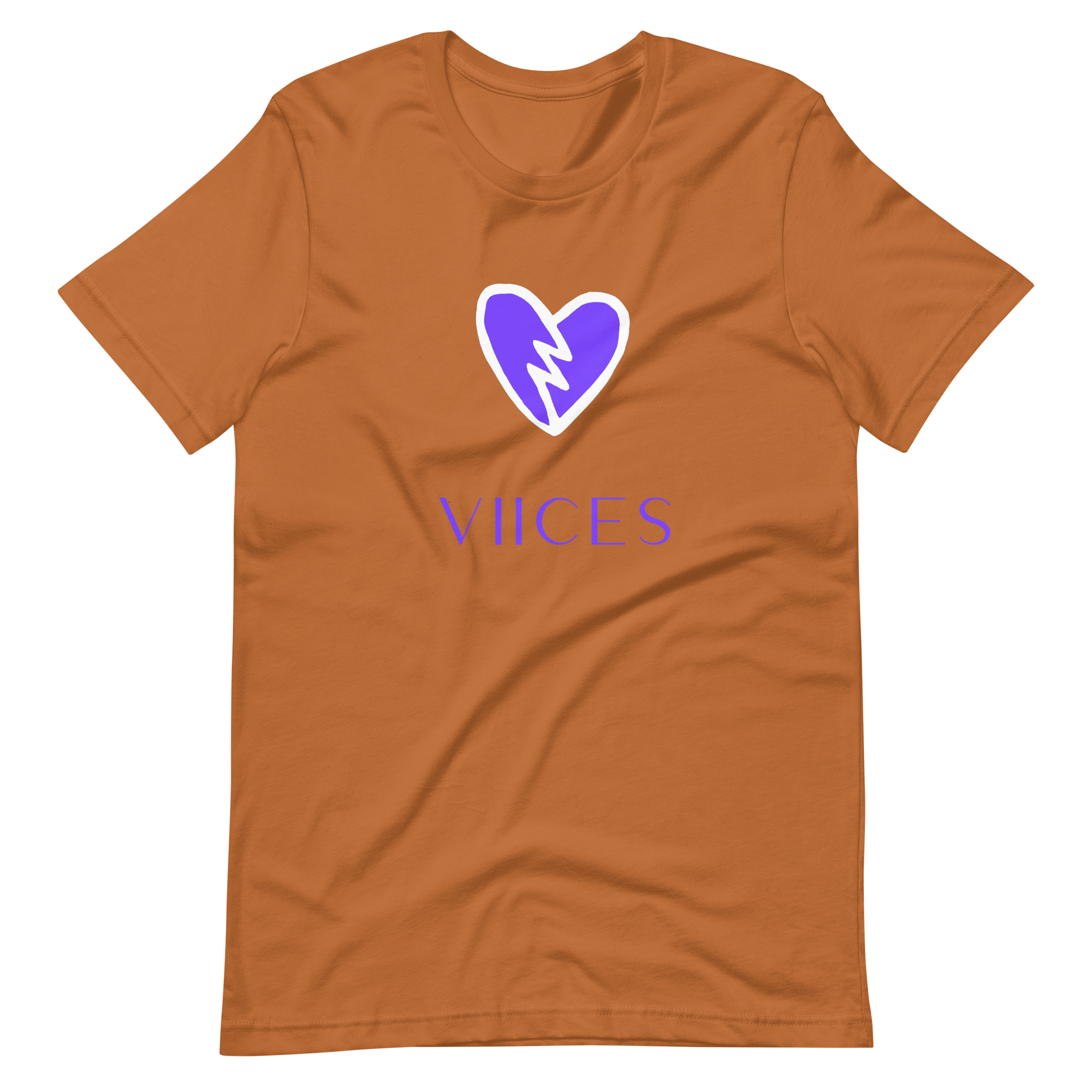 The “‘PBH (Purple Broken Heart)” Short-Sleeve Unisex T-Shirt